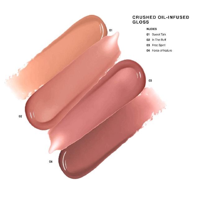 Crushed Oil-Infused Gloss shades