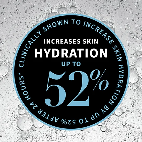 increases skin hydration up to 53%