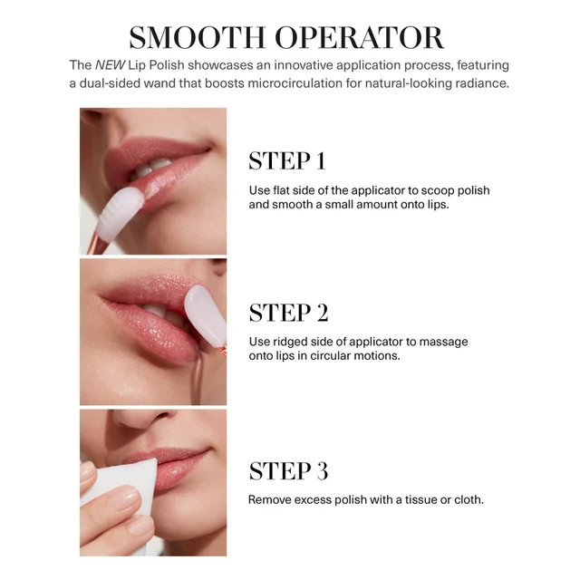 how to use the lip polish