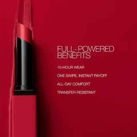 Full-powered benefits, 10-hour wear, one swipe, instant payoff, all-day comfort, transfer-resistant. Pick your NARS lip. Powermatte Lipstick, Matte finish, full coverage, bold colour that lasts for 10 hours. Powermatte Lip Pigment, Matte finish, full coverage, highly pigmented, lightweight, loud. Afterglow Lip Shine, High shine finish, sheer coverage, hydrates lips for up to eight hours. Afterglow Lip Balm, Subtle shine finish, sheer coverage, smooth, long-lasting comfort. Air Matte Lip Colour, Soft matte finish, Medium buildable coverage, soft-focus finish with a creamy feel.