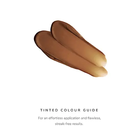 Tinted colour guide. For an effortless application and flawless, streak-free results. Salon quality results at home. High concentrations of active ingredients for a darker tan in one layer. Enhances your tan. Build your perfect shade. Moisturises & softens. Tinted colour guide. Rose infused. Results from just one application. Tan extender. Dries in 60 seconds. Customise your tanning routine by building your perfect shade. Madison is wearing deluxe gradual tan in dark.