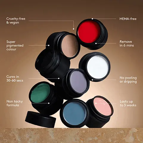 Image 1,Cruelty-free & vegan HEMA-free Super pigmented colour Remove in 6 mins Cures in 30-60 secs No pooling or dripping Non tacky formula Lasts up to 3 weeks Image 2, Step-By-Step 30-60 secs 1. PREP Push back your cuticles & shape your nails with a file. Gently remove shine and oil from the nail plate with a buffing block, followed by a lint-free wipe soaked in Mylee Prep & Wipe. 2. BASE Apply a Mylee Base Coat & cure your nails for 30-60 seconds using the Mylee Pro LED Lamp. Remove any gel on your skin before curing.
mylee BASE COAT GEL POLISH 3. COLOUR Take an oval brush (or a nail art brush if you're getting creative) and dip into your chosen Crème CaraGel, then apply onto your nails in smooth strokes. Cure for 30-60 secs with the lamp and repeat to build colour. 4. TOP COAT Apply a Mylee Top Coat and cure. If you've used a regular Top coat, remove the sticky layer by wiping the nails with a lint-free wipe soaked in Mylee Prep & Wipe. 5. FINISH Wash your hands, moisturise and rub in a little cuticle oil to finish!