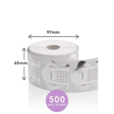 500 nail forms. 97mm wide, 65mm high