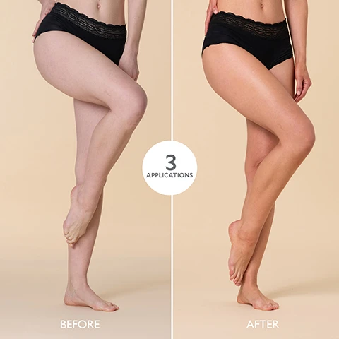 Image 1 - A split image shows a persons legs and lower torso with lighter skin on the left and significantly tanned skin on the right, labeled BEFORE and AFTER, with a central label indicating 3 APPLICATIONS. Image 10 - A brown pump bottle of Gatineau Golden Glow Gradual Tan Soin instant soleil is displayed with an overlaid customer review showing a 5-star rating and the text: FABULOUS I was a little sceptical to tart with as have had previously bad experiences with self tan. However this is amazing, goes in easily smells great and fabulous results. Wish I have tried it sooner. Highly recommend. Image 11 - A brown pump bottle of tanning lotion is shown with five white stars and a customer review that reads BEST GRADUAL TAN IVE EVER TRIED I have tried every gradual tan on the market for my pale skin and this is the only one that doesnt streak. Im a natural redhead with very white skin and this is honestly the most moisturising natural one Ive used, while the bottle itself states Builds an effortless, natural & even tan. Formulated with Coconut Oil & Vitamin E 400ml e 13.5 FL. OZ. Image 12 - A brown pump bottle of St. Moriz Advanced Pro Formula Gradual Skin Tan, formulated with Coconut Oil & Vitamin C, 400ml e 13.5 FL. OZ. is shown with a swirl of the product above it, next to a customer review featuring five gold stars and the text ABSOLUTELY FANTASTIC, followed by the review: What a wonderful product! I must confess to purchasing this and then leaving it on the bathroom shelf for a couple of weeks as Ive never been one to use a gradual tan before, but with the recent sunshine I thought I had best give it a go and how pleased I am that I did. The product glides onto the skin beautifully and soaks in really nicely! No biscuit smell or transfer onto clothes or bedding. The tan itself after just one application is really lovely, prefect actually and also buildable if you wish. Cant fault this product at all, love it! So happy I tried it, it will now be a regular buy! Image 13 - A brown pump bottle of tanning lotion is tilted against a matching background with five white stars indicating a review, which reads: Ive tried many tanning products over the years and this is, without doubt, the best so far. Great consistency, very easy to apply, quick to develop. And no smell either; just a glorious, natural looking colour with excellent coverage. The bottle also displays text: GATINEAU MAGICAL GOLDEN GLOW, Builds an effortless, natural & even tan. Formulated with Coconut Oil & Vitamin E. 400ml e 13.5 FL. OZ. Image 2 - A before and after image showing legs with a lighter skin tone on the left and a darker tanned skin tone on the right, with text that reads BEFORE, AFTER, and 3 APPLICATIONS. Image 4 - A before and after comparison shows a womans torso, wearing a black sports bra and underwear, with fair skin in the top image and tanner skin in the bottom image, with text labels BEFORE, AFTER, and 3 APPLICATIONS. Image 5 - A tall, orange-brown Gatineau Tan Accelerating Lotion pump bottle with a white dispenser is centered on a peach background with diagonal shadows, surrounded by text connected by lines stating Clinically proven to help you tan more quickly, Clinically proven to deliver a darker tan, Clinically proven to boost tanning by 45%, Clinically proven to extend your tan, and the bottle itself reads GATINEAU PARIS, TAN ACCELERATING LOTION, Soin activateur de bronzage, Prep, boost & prolong tanning with a Melanin Activating Complex, Narcissus Bulb Extract & Allantoin, 400ml e 13.5 FL OZ, with a footnote at the bottom that says *After 5 UV exposures on 28 subjects, in an independent clinical trial. Image 6 - A before and after comparison image shows a womans torso with a lighter skin tone on top labeled BEFORE, and a darker tanned skin tone on the bottom labeled AFTER, with a circular graphic indicating 3 APPLICATIONS. Image 7 - A split image shows a persons legs and lower torso in white underwear, with lighter skin on the left and darker, tanned skin on the right, indicating a before and after comparison, with text that reads 3 APPLICATIONS, BEFORE, AFTER. Image 8 - A brown pump bottle of Gatineau Golden Glow Gradual Tan lotion is centered on a dark brown background, surrounded by white text indicating 98% agreed the product had a light texture, 96% agreed the product instantly left skin feeling nourished with moisture, and 96% agreed the product was easy to apply, while the bottle itself reads GATINEAU PARIS GOLDEN GLOW GRADUAL TAN Soin instant soleil, Builds an effortless, natural & even tan. Formulated with Coconut Oil & Vitamin E. 400ml e 13.5 FL. OZ., with a small disclaimer *IN AN INDEPENDENT CLINICAL TRIAL*. Image 9 - A GATINEAU PARIS Golden Glow Gradual Tan 400ml e 13.5 FL. OZ. bottle with a white pump dispenser, labelled Soin instant soleil, Builds an effortless, natural & even tan. Formulated with Coconut Oil & Vitamin E, is displayed next to a five-star customer rating and testimonial: Great product, easy to apply and leaves no stickiness or streaks. No stains on clothing or bed sheets. Skin always feels very moisturised after use. All in all a fab product. GATINEAU CUSTOMER.