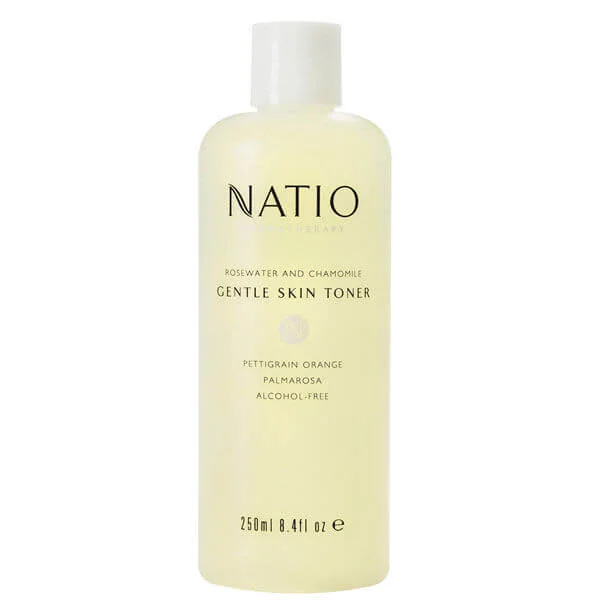 NATIO ROSEWATER & CHAMOMILE GENTLE SKIN TONER (250ML) Image 1