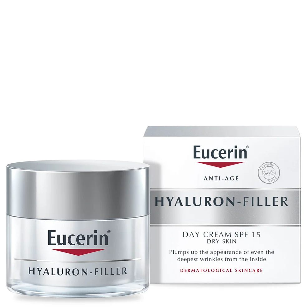 Дневной крем с гиалуроновой кислотой Eucerin® Anti-Age Hyaluron-Filler Day Cream for Dry Skin SPF15 + UVA Protection (50 мл) Image 1