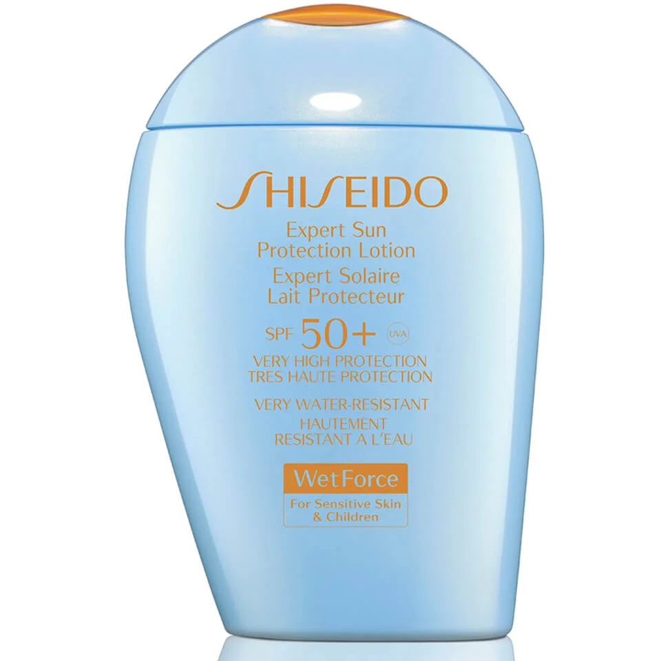 Солнцезащитный лосьон для чувствительной кожи и для детей Shiseido Expert Sun Protection Lotion SPF50 (100 мл) Image 1