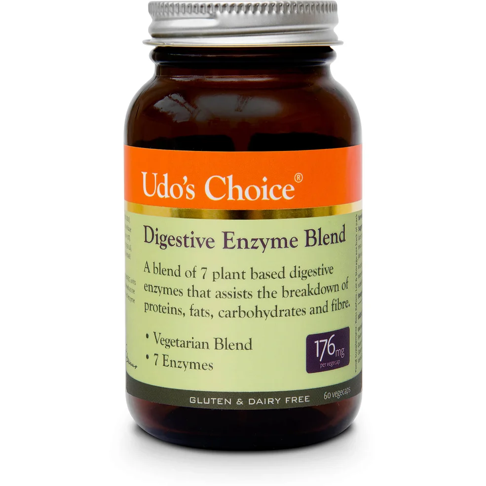 Udo's Choice Digestive Enzyme Blend - 60 Vegecaps Image 1