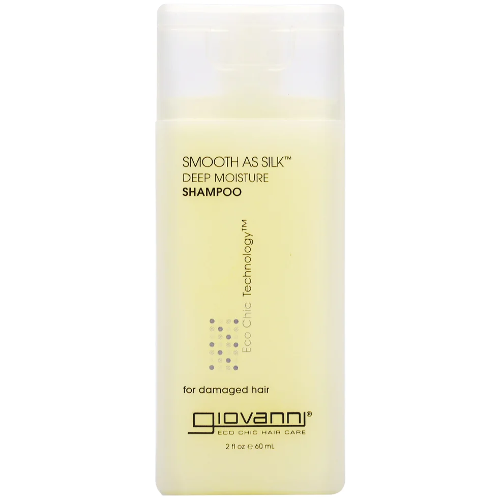 Шампунь для интенсивного увлажнения и разглаживания волос Giovanni Smooth as Silk Shampoo 60 мл Image 1