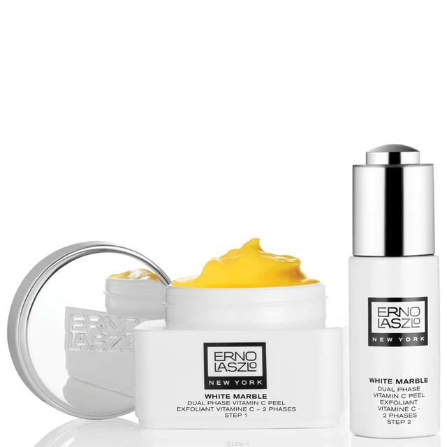 Двухфазный пилинг для лица с витамином С Erno Laszlo White Marble Dual Phase Vitamin C Peel