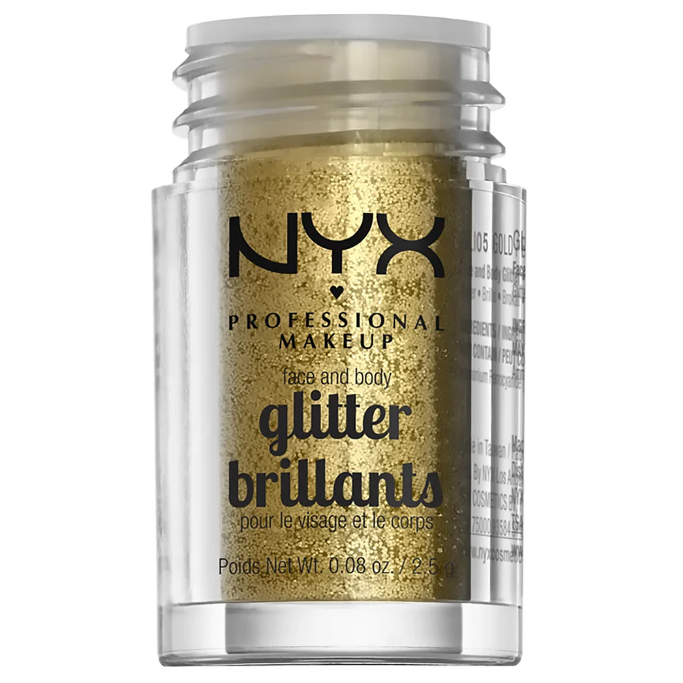 Глиттер для лица и тела NYX Professional Makeup Face & Body Glitter (различные оттенки) Image 1