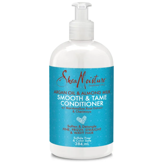 Увлажняющий кондиционер Shea Moisture Argan Oil and Almond Milk Conditioner 384 мл