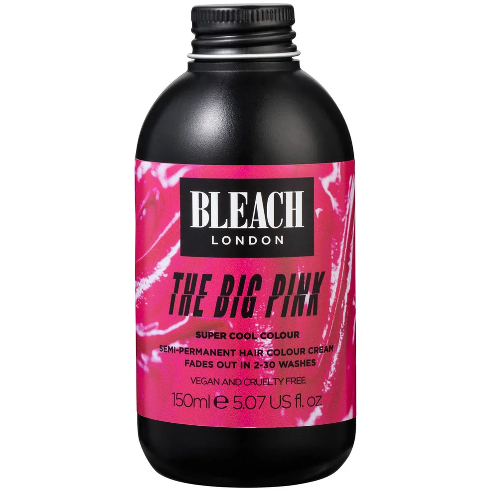 BLEACH LONDON The Big Pink Super Cool Colour 150ml Image 1