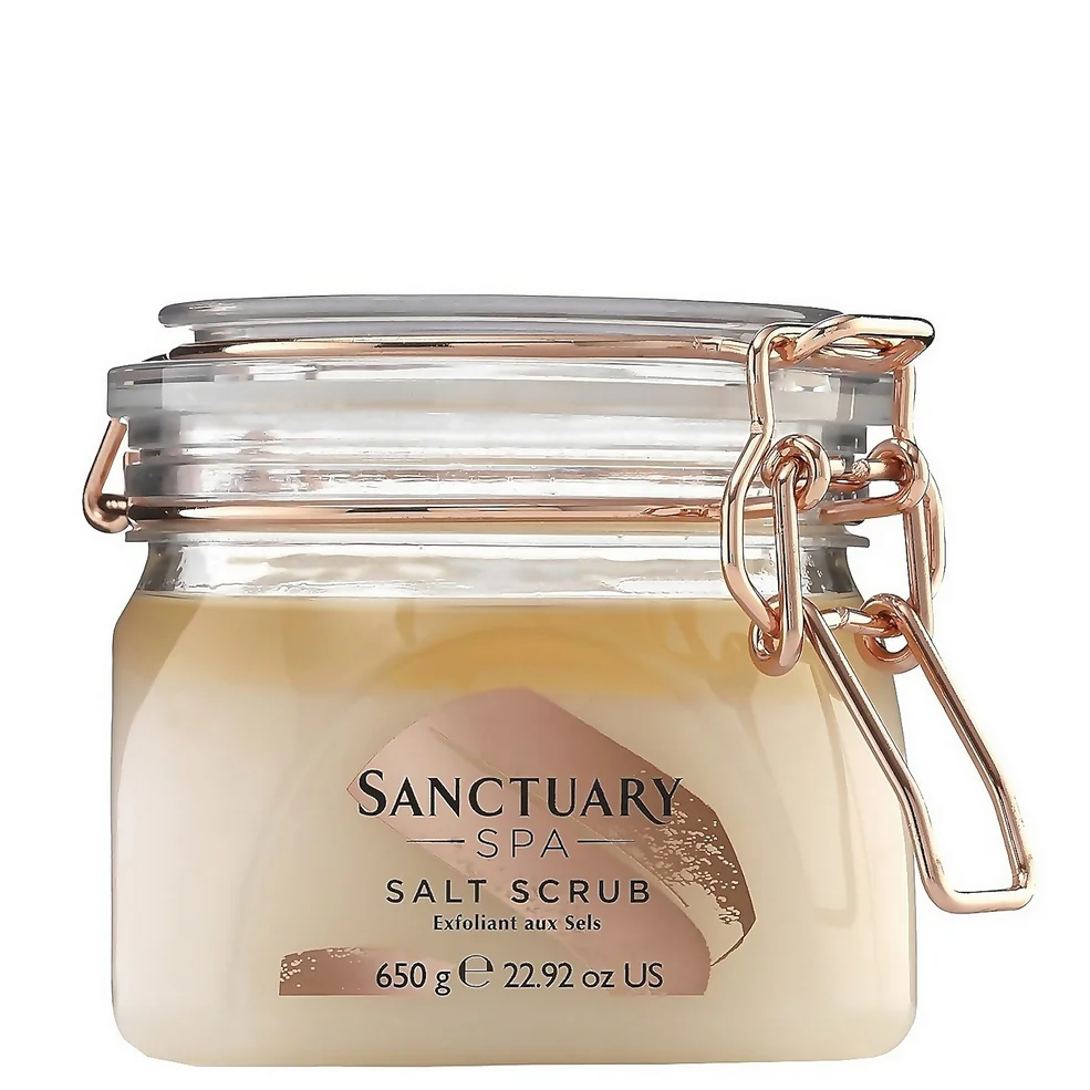 Соляной скраб для тела с ароматом жасмина, пачули и сандала Sanctuary Spa Classic Salt Scrub 650 г Image 1