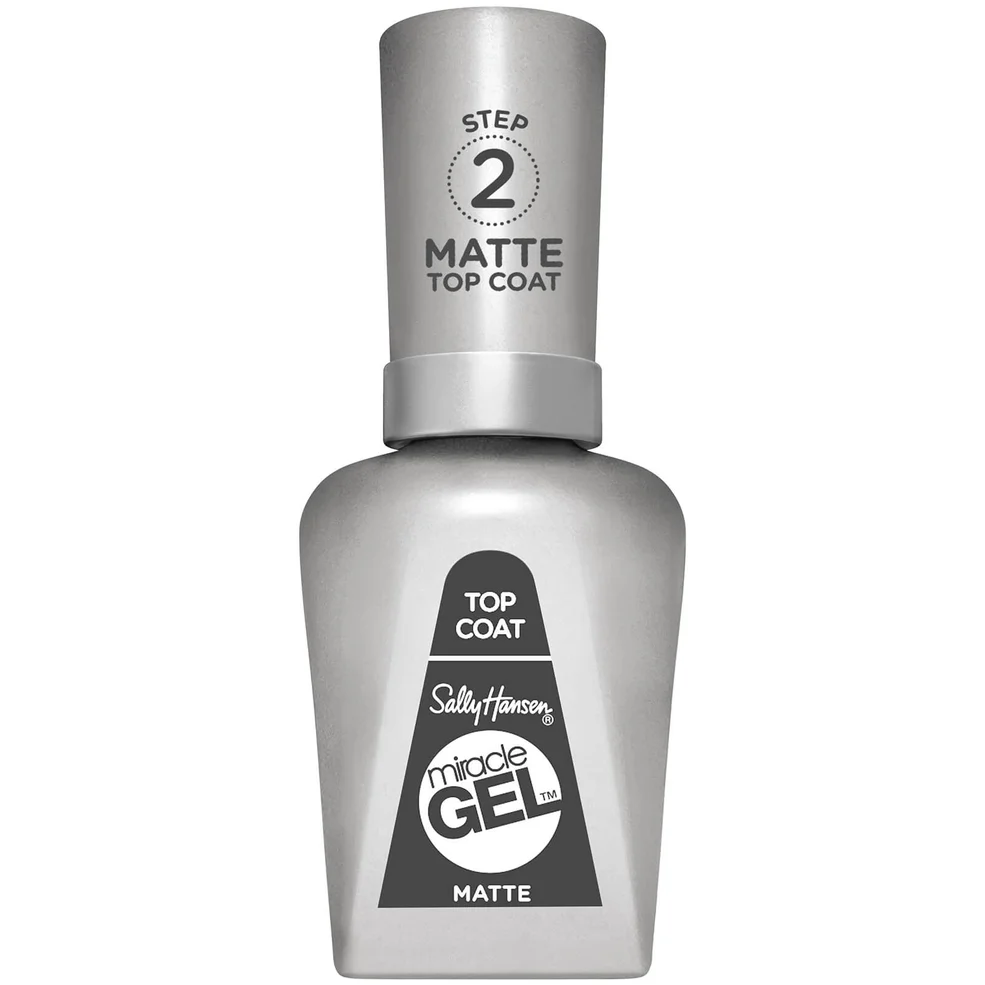 Sally Hansen Miracle Gel Nail Varnish - Matte Top Coat Image 1