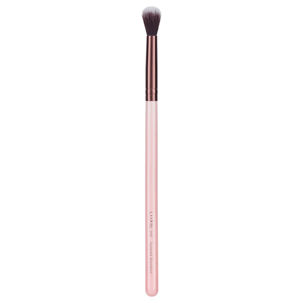 Luxie 205 Tapered Blending Eye Shadow Brush - Rose Gold Image 1