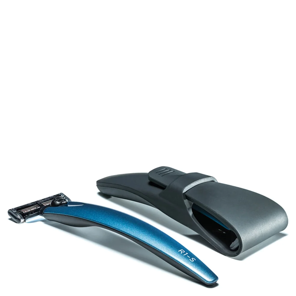 Bolin Webb R1-S 3000 Razor and Razor Case - Blue Image 1