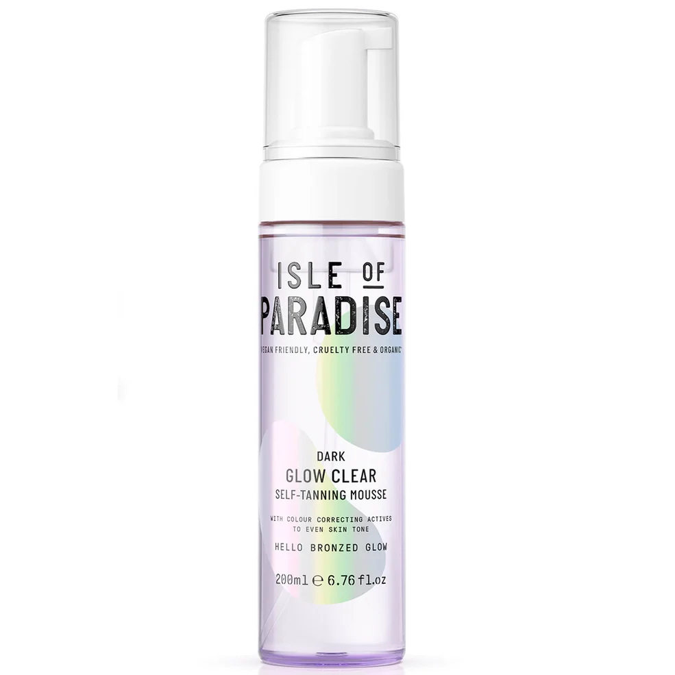 Мусс для автозагара Isle of Paradise Glow Clear Self-Tanning Mousse - Dark 200ml Image 1
