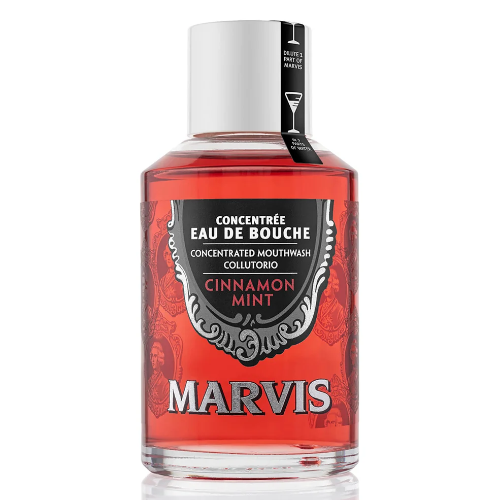 Marvis Concentrated Mouthwash Cinnamon Mint 120ml Image 1