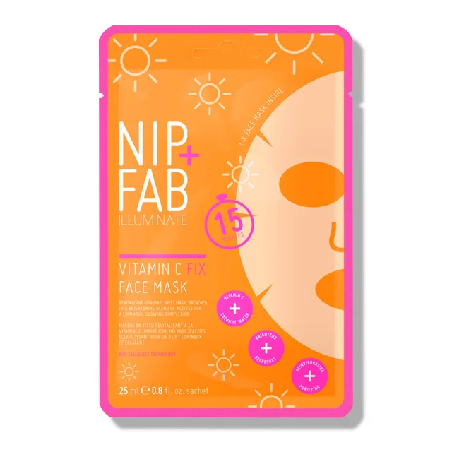 NIP+FAB Vitamin C Fix Sheet Mask (1 Mask)