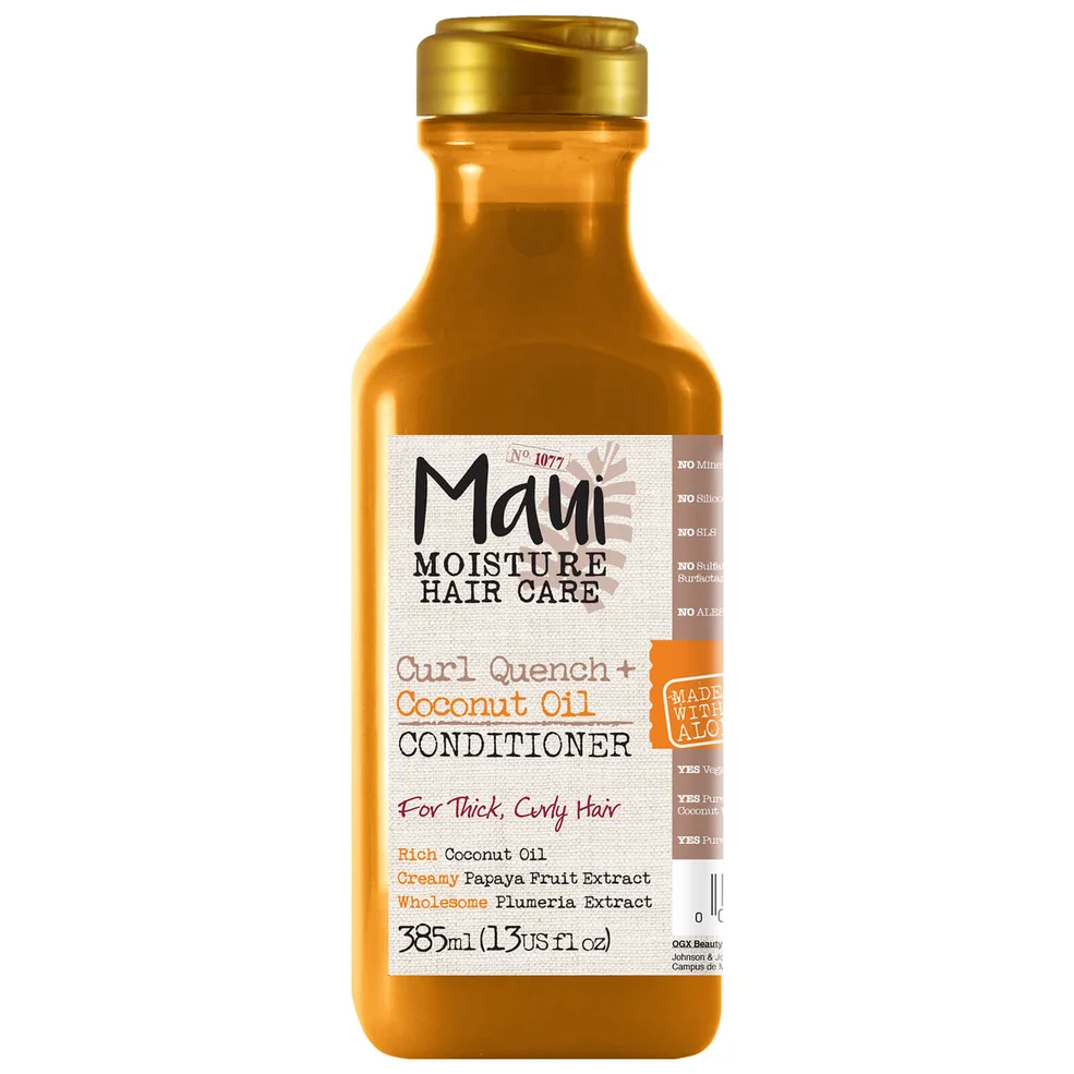 Maui Moisture Curl Quench+ Coconut Oil Conditioner 385ml Image 1