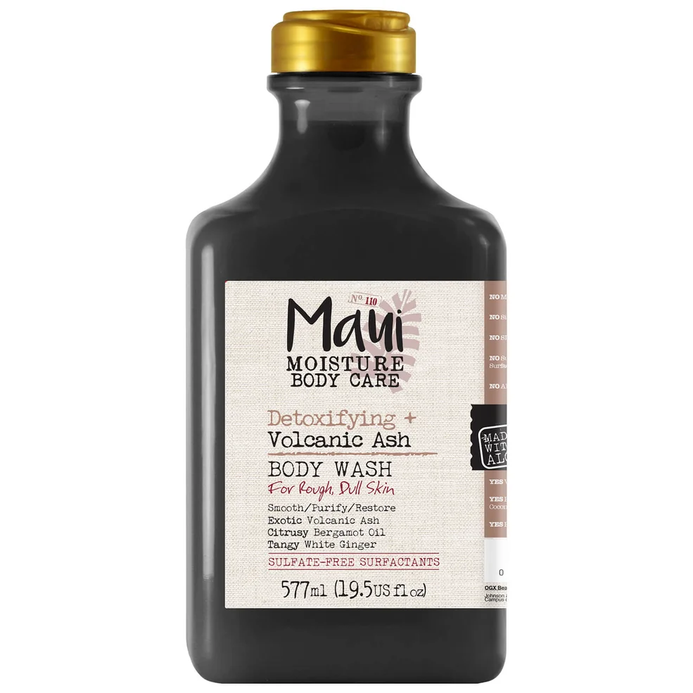 Maui Moisture Detoxifying+ Volcanic Ash Body Wash 577ml Image 1