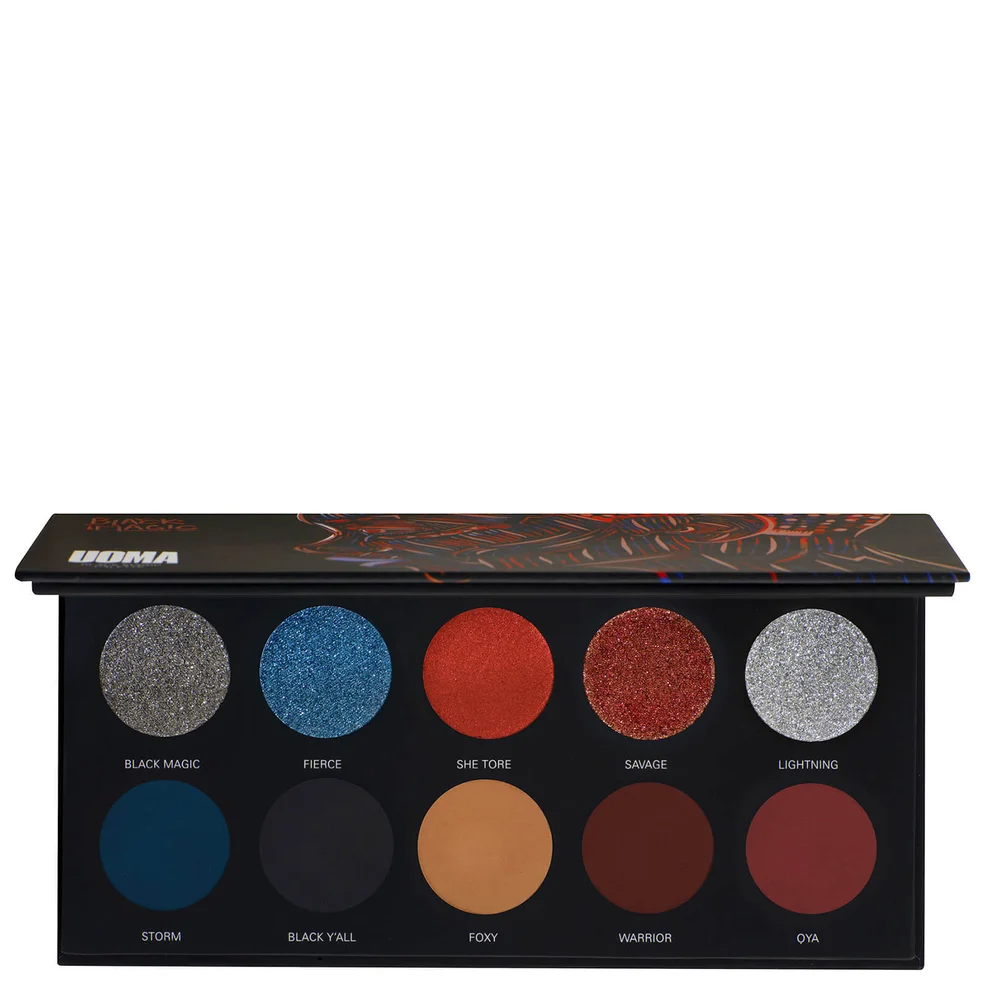 UOMA Beauty Black Magic Palette Colour Palette - Savage 10g Image 1