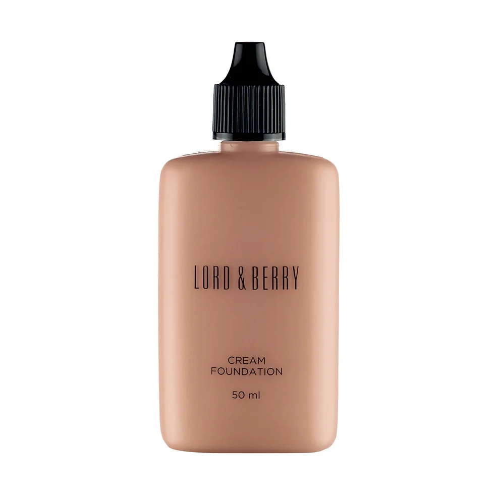 Lord & Berry Cream Foundation 50ml (Various Shades) Image 1