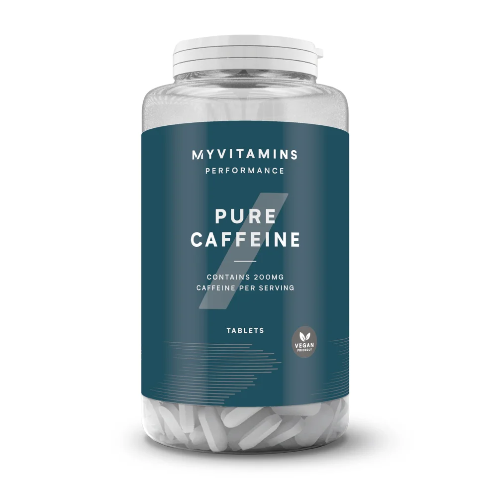 Myvitamins Pure Caffeine Tablets, 200 Tablets  Image 1