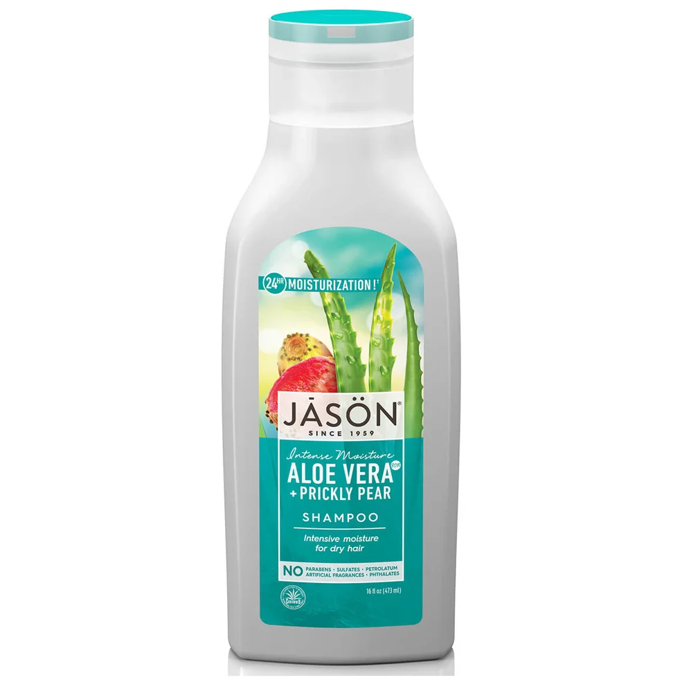 JASON Hair Care Aloe Vera 80% and Prickly Pear Shampoo 473ml Image 1