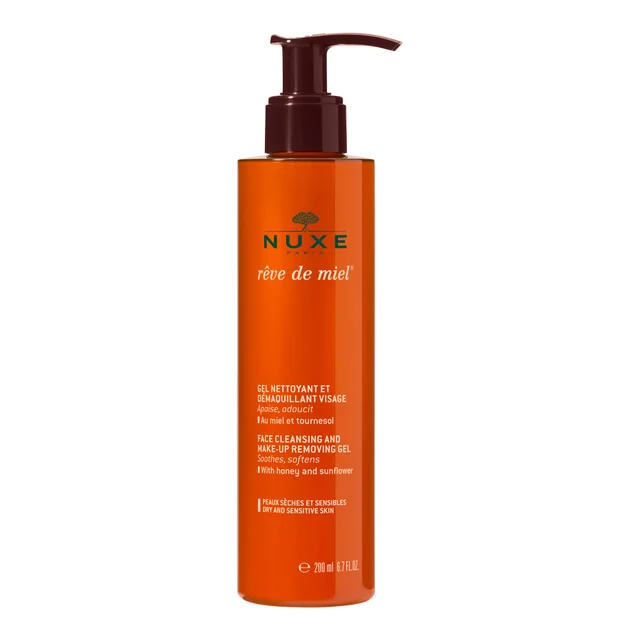 Очищающий гель для снятия макияжа NUXE Reve De Miel Gel Nettoyant Visage - Facial Cleansing Gel (200 мл)