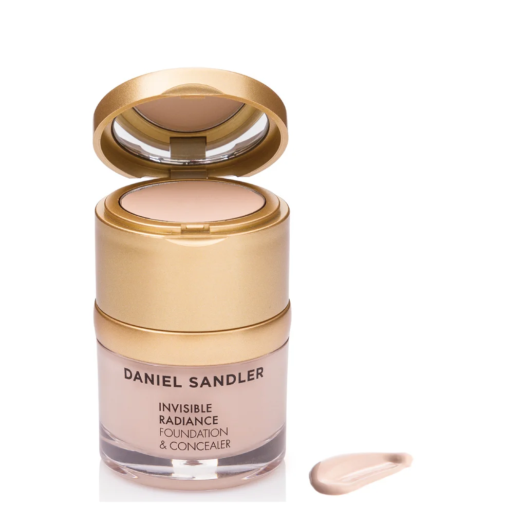 СИЯЮЩАЯ ТОНАЛЬНАЯ ОСНОВА И КОНСИЛЕР DANIEL SANDLER INVISIBLE RADIANCE FOUNDATION AND CONCEALER - PORCELAIN Image 1