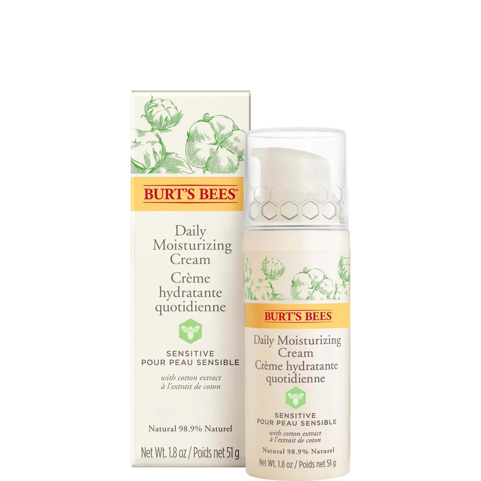Дневной увлажняющий крем для чувствительной кожи Burt's Bees Sensitive Daily Moisturising Cream 50 г Image 1