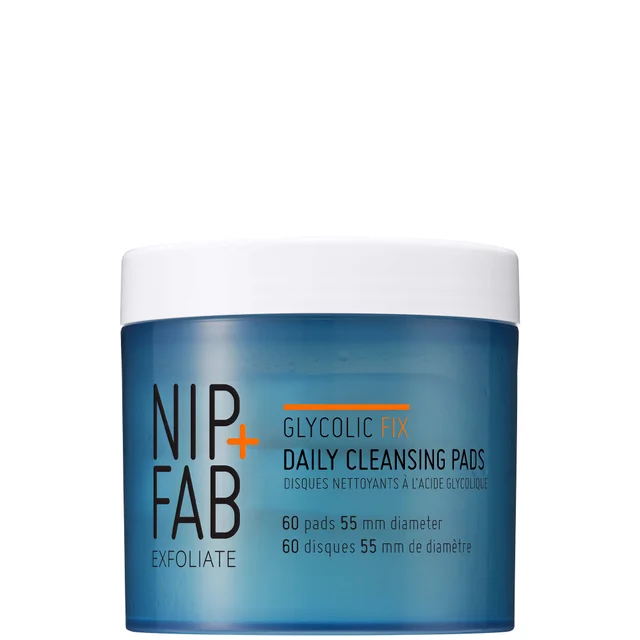 Очищающие диски для ежедневного применения NIP + FAB Glycolic Fix Daily Cleansing Pads - 60 дисков