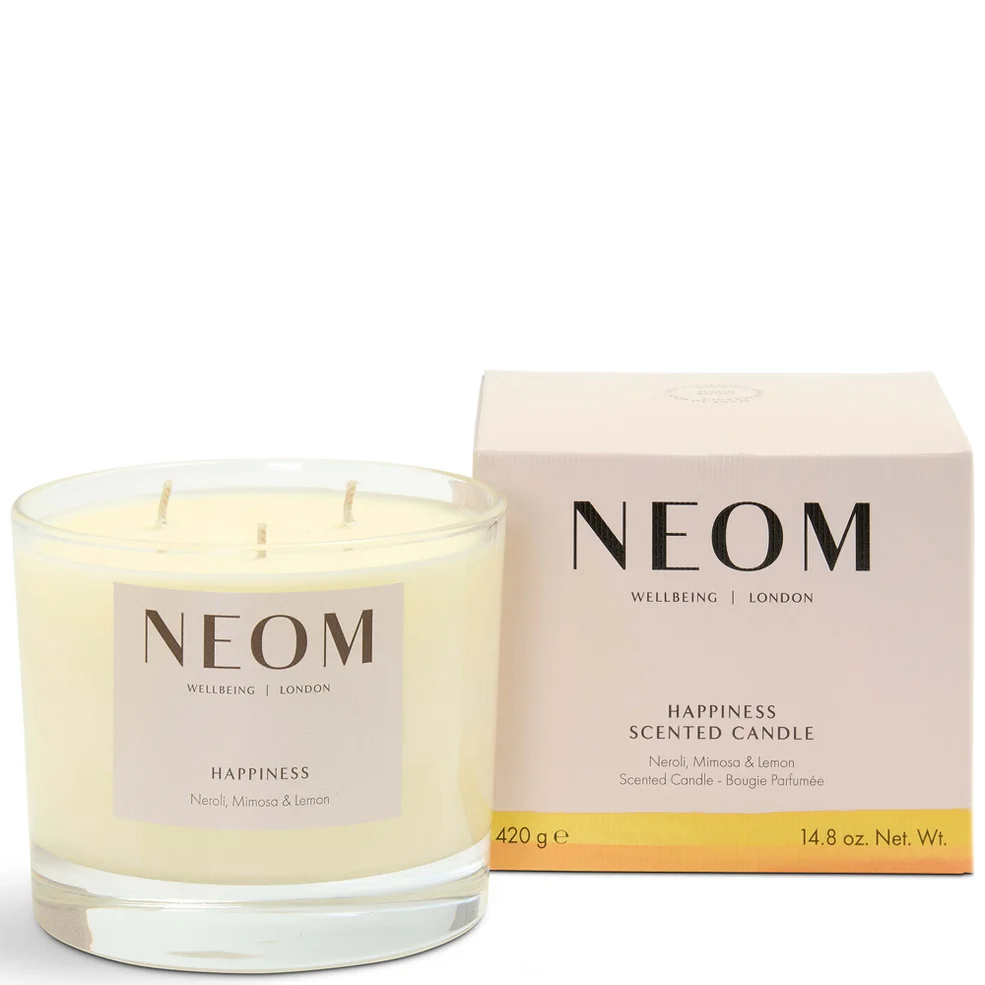 Ароматическая свеча с тремя фитилями «Радость» NEOM Happiness Scented 3 Wick Candle Image 1