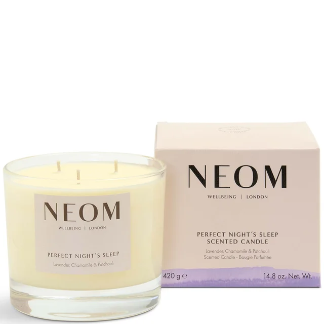NEOM Perfect Nights Sleep Scented 3 Wick Candle