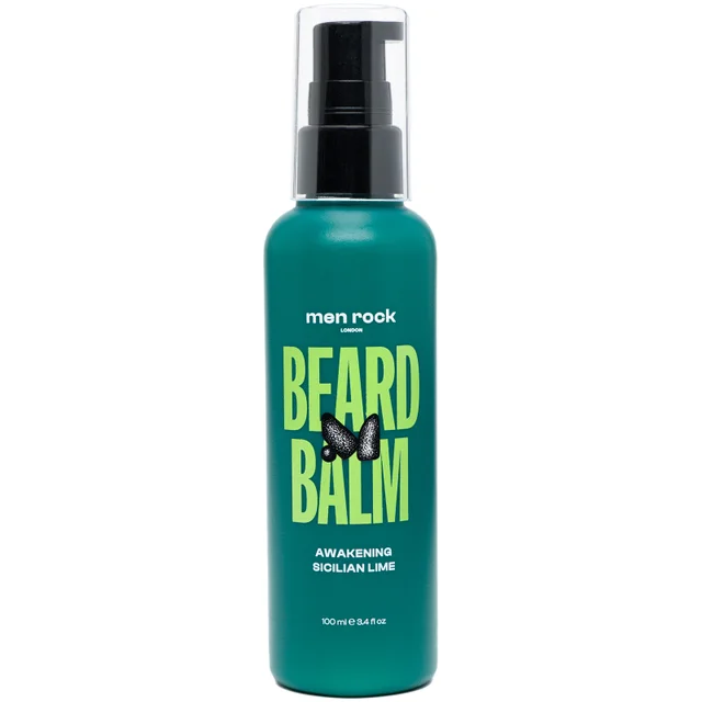 Бальзам для бороды Men Rock Sicilian Lime and Caffeine Awakening Beard Balm