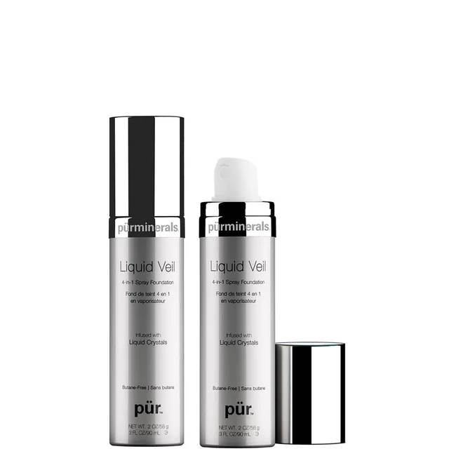 Жидкая тональная основа PUR Summer Collection Liquid Veil 4in1 Spray Foundation