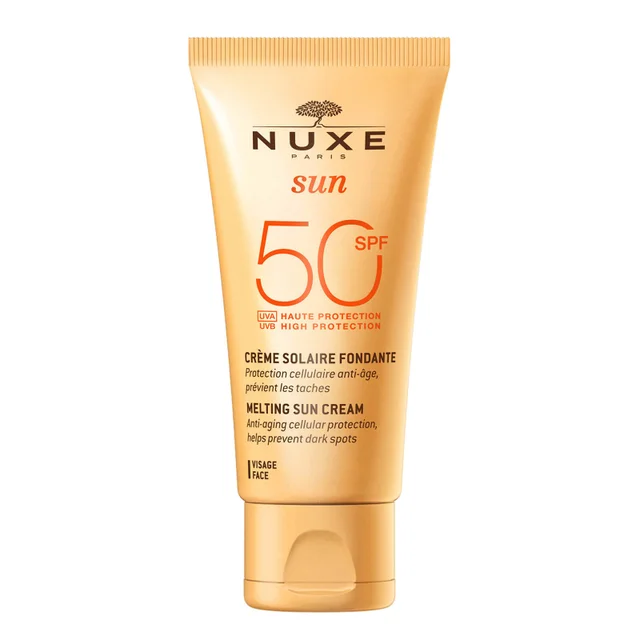 Солнцезащитный крем для лица с высокой степенью защиты SPF50 NUXE Sun High Protection Fondant Cream for Face (50мл)
