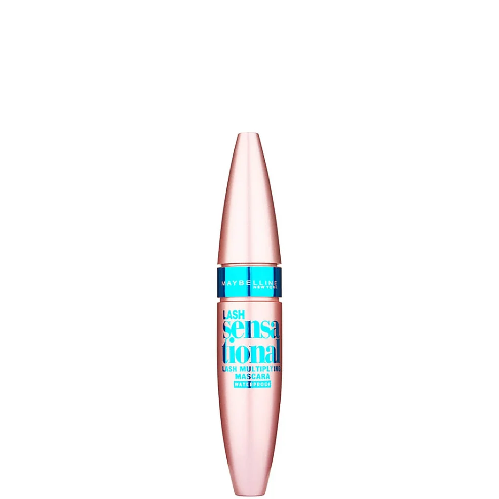 Водостойкая тушь для ресниц Maybelline Lash Sensational Waterproof Mascara - Черная Image 1