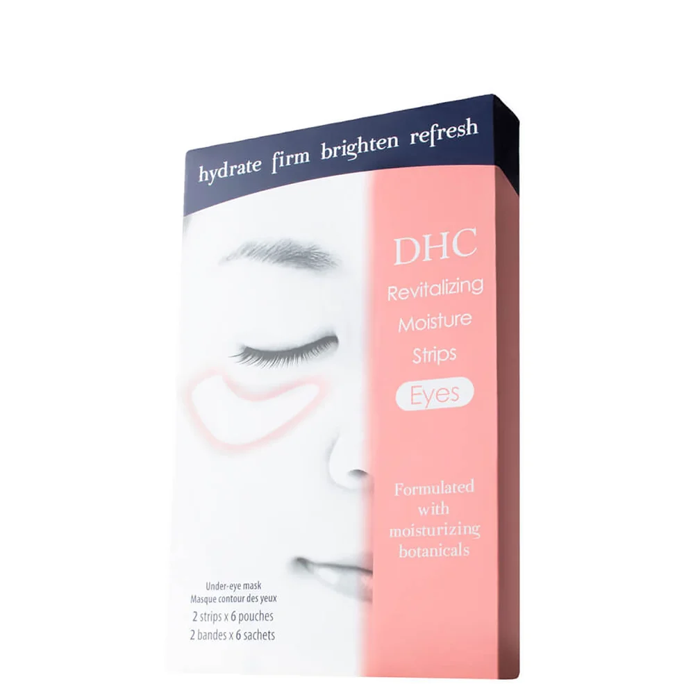 Увлажняющие восстанавливающие патчи для кожи под глазами DHC Revitalizing Moisture Strip: Eyes - 6 пар Image 1