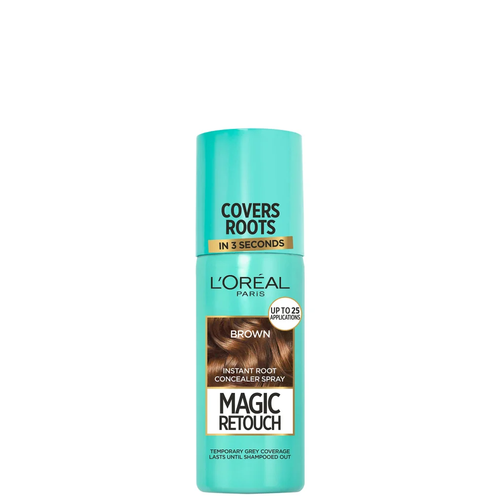L’Oréal Paris Magic Retouch Instant Root Concealer Spray - Medium Brown (75ml) Image 1