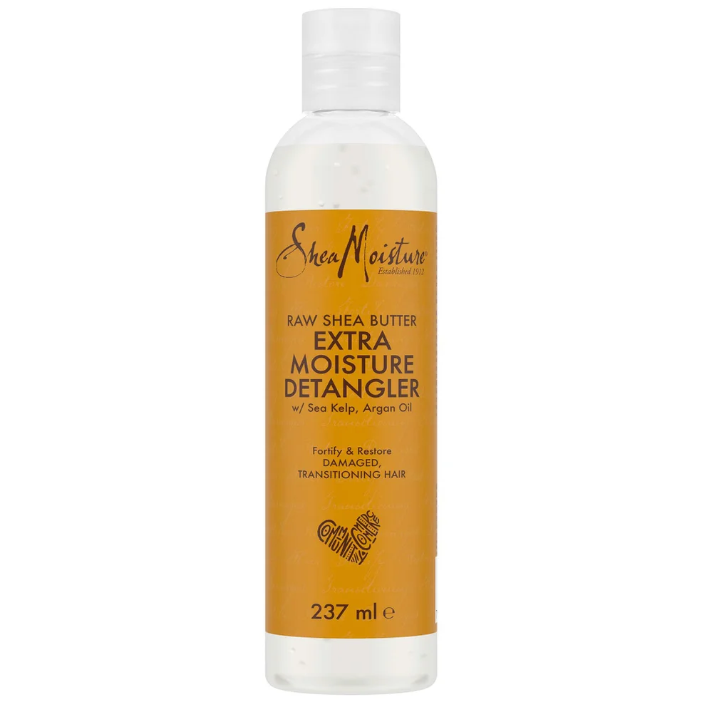 Shea Moisture Raw Shea Butter Extra Moisture Detangler Увлажняющее средство для облегчения расчёсывания волос 236мл Image 1