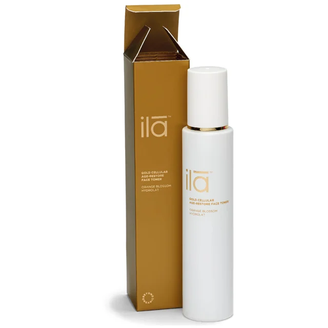 Антивозрастной тоник для лица с частицами золота Ila-Spa Gold Cellular Age-Restore Face Toner 100 мл