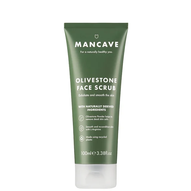 Скраб для лица с частицами оливковых косточек ManCave Olivestone Face Scrub 100 мл