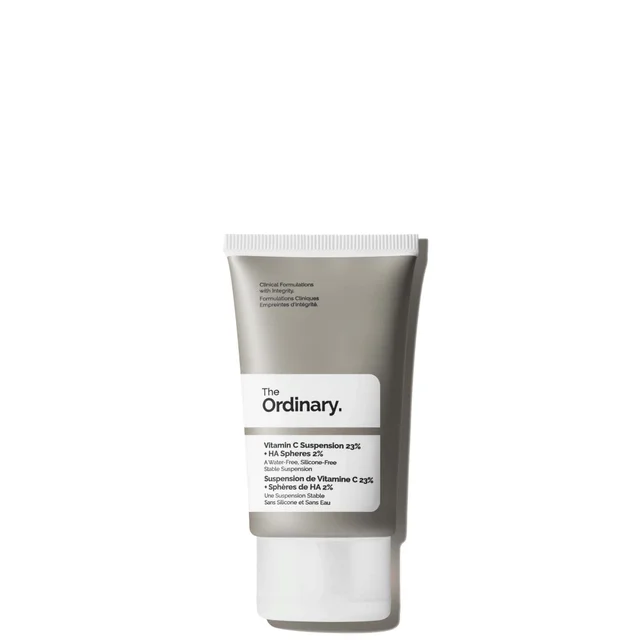 Антивозрастная сыворотка с витамином С и сферами гиалуроновой кислоты The Ordinary Vitamin C Suspension 23% + HA Spheres, 30 мл