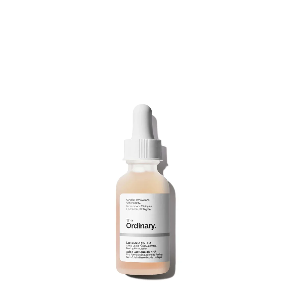Сыворотка-пилинг с молочной кислотой The Ordinary Lactic Acid 5% + HA 2% Superficial Peeling Formulation, 30 мл Image 1
