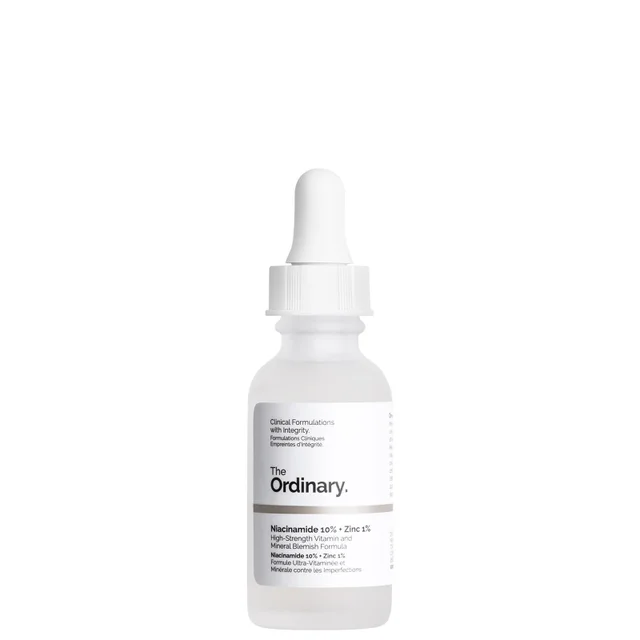 Сыворотка для проблемной кожи The Ordinary Niacinamide 10% + Zinc 1% High Strength Vitamin and Mineral Blemish Formula, 30 мл