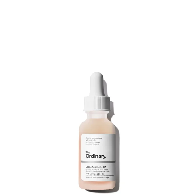 Сыворотка-пилинг с молочной кислотой The Ordinary Lactic Acid 10% + HA 2% Superficial Peeling Formulation, 30 мл