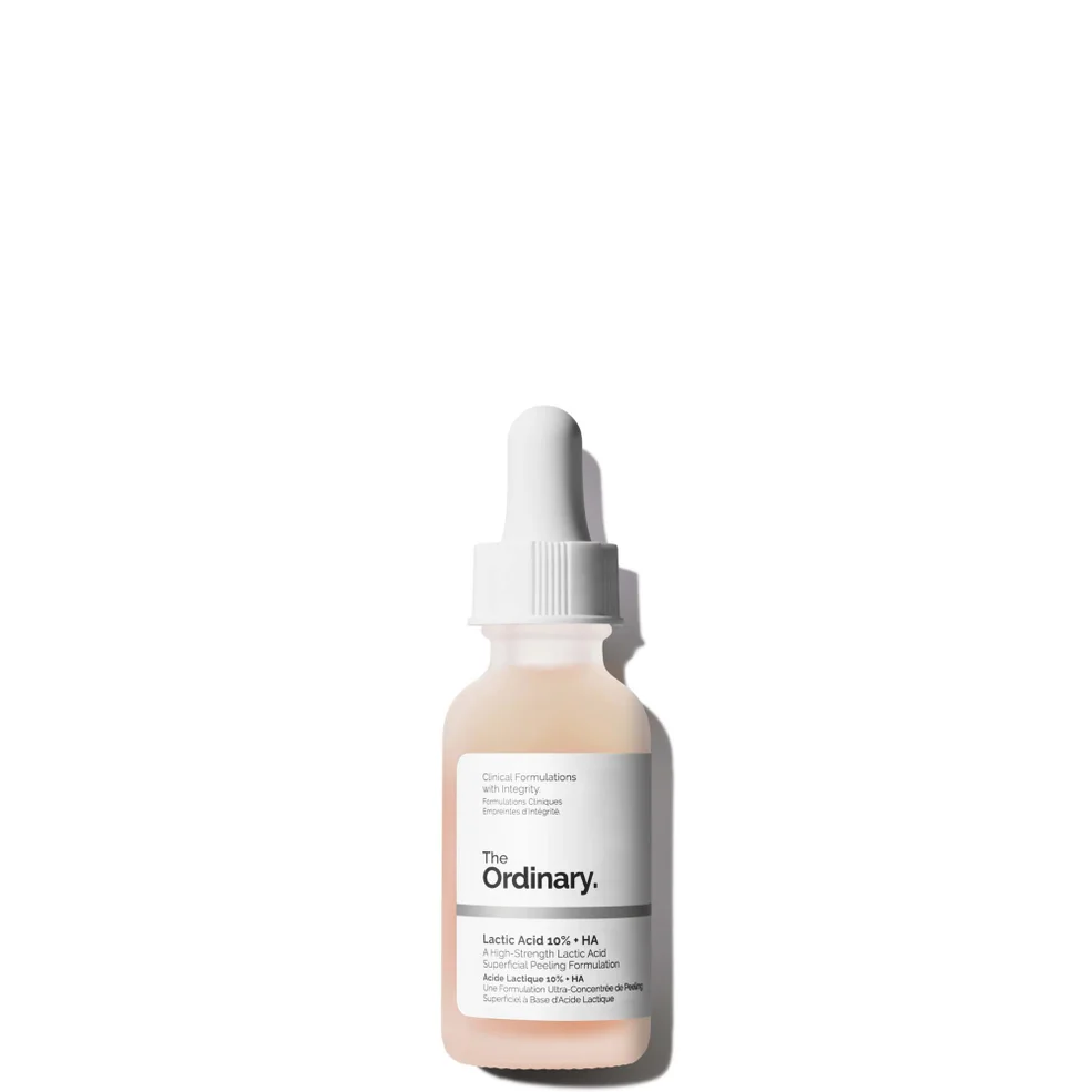 Сыворотка-пилинг с молочной кислотой The Ordinary Lactic Acid 10% + HA 2% Superficial Peeling Formulation, 30 мл Image 1